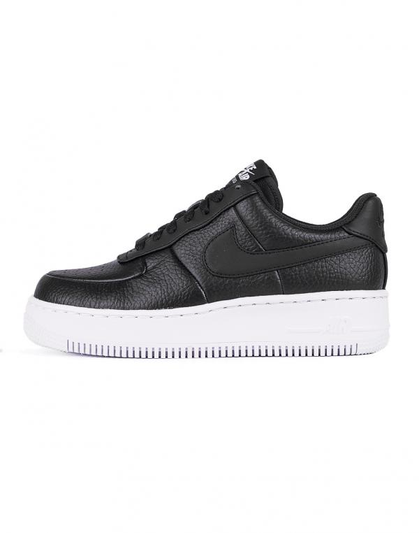 Sneakers - tenisky Nike Air Force 1 Upstep Black / Black - White