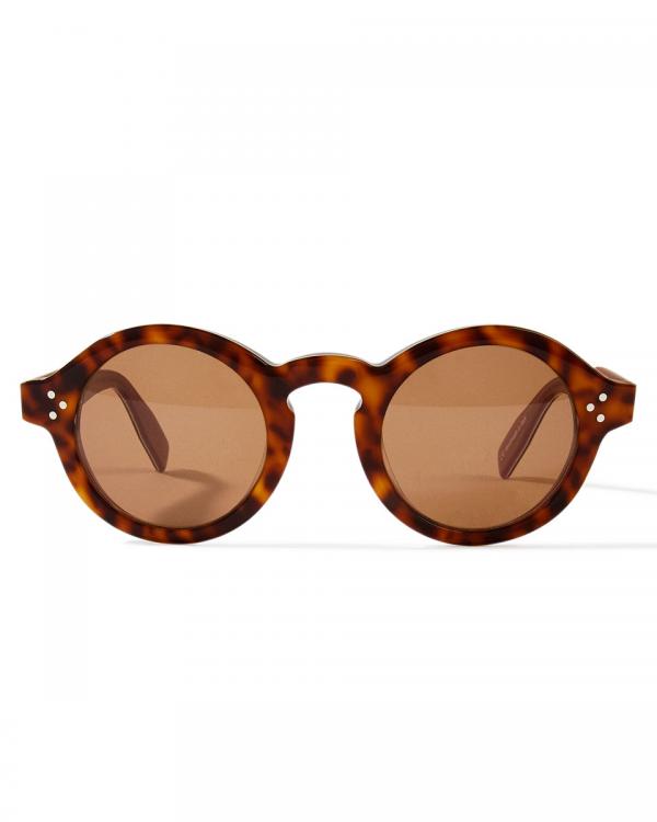 Sluneční brýle Zanzan Mizaru Havana And Mauve Brown Mono