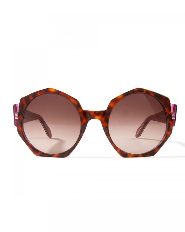 Sluneční brýle Zanzan Ortolan Havana And Mauve Brown Gradient