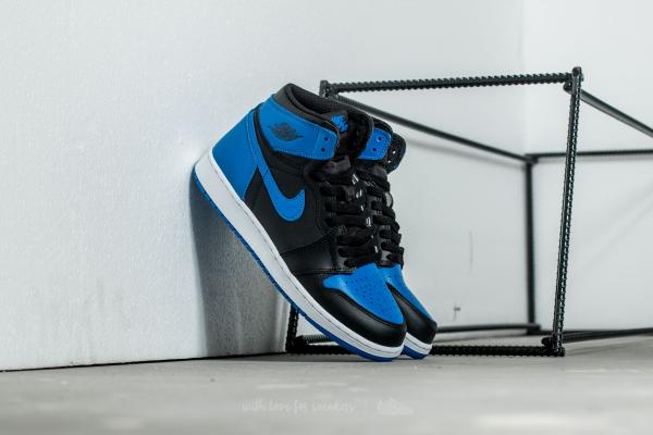 Air Jordan 1 Retro High OG BG Black/ Royal-White
