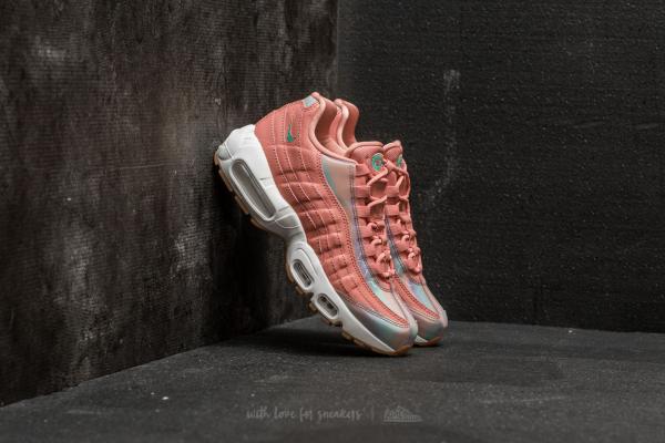 Nike Wmns Air Max 95 SE Red Stardust/ Washed Teal-Sail