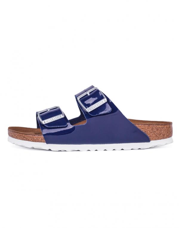 Pantofle Birkenstock Arizona Dress Blue / LS White