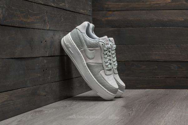 Nike W Air Force 1 Upstep Premium Metalic Platinum/ Pure Platinum