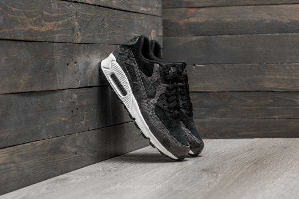 Nike Wmns Air Max 90 Premium Black/ Black-Sail-Dark Grey