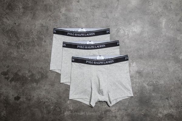Ralph Lauren 3 Pack Trunks Heather Grey