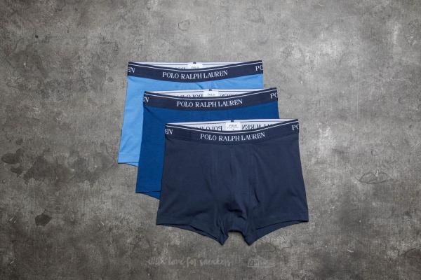 Ralph Lauren 3 Pack Trunks Navy/ Blue