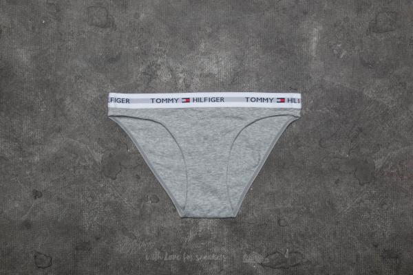 Tommy Hilfiger Cotton Bikini Iconic Grey Heather