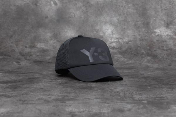 Y-3 Trucker Cap Black