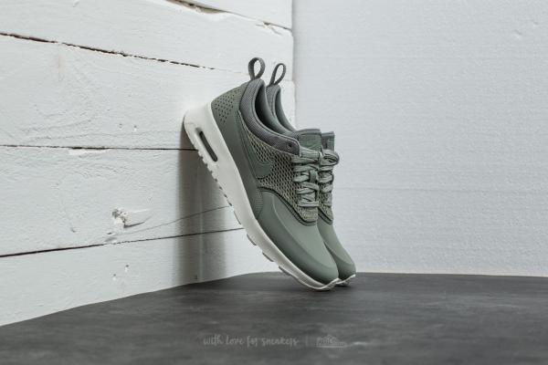 Nike Wmns Air Max Thea Premium Leather Dark Stucco/ Dark Stucco-Sail