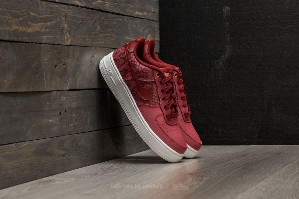 Nike Air Force 1 LV8 (GS) Port/ Dark Team Red