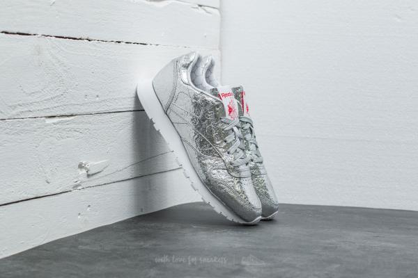 Reebok Classic Leather HD Silver/ Snowy Grey/ Red/ White