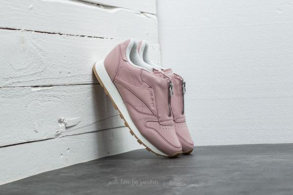 Reebok Classic Leather Zip Shell Pink/ Chalk/ Silver