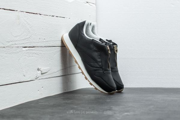 Reebok Classic Leather Zip Black/ Chalk/ Sleek Met