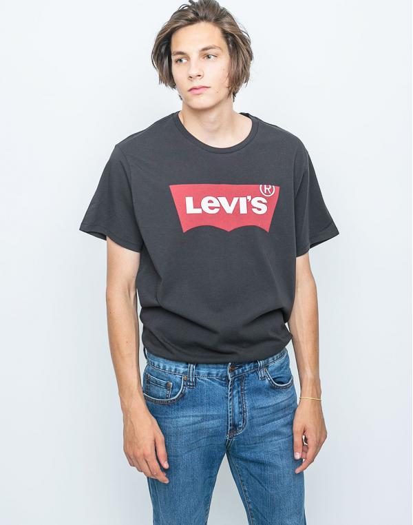 Levi's® Graphic Setin Neck Black XL