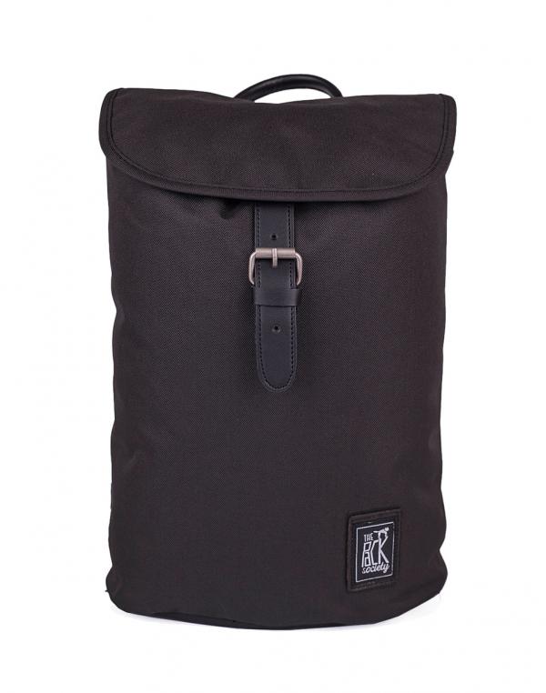 The Pack Society Small Recycled Black Fabric