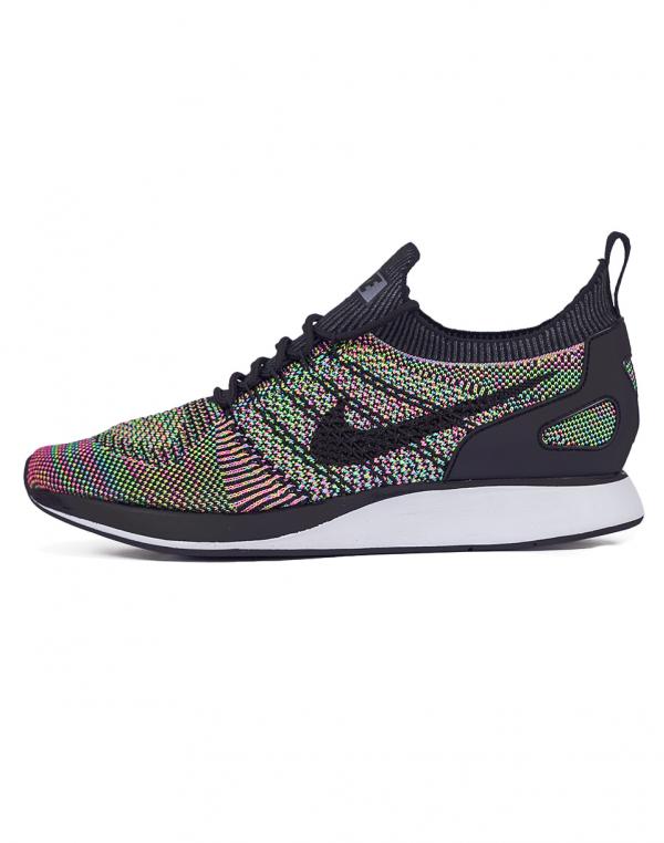 Sneakers - tenisky Nike Air Zoom Mariah Flyknit Racer White / Black - Volt - Chlorine Blue