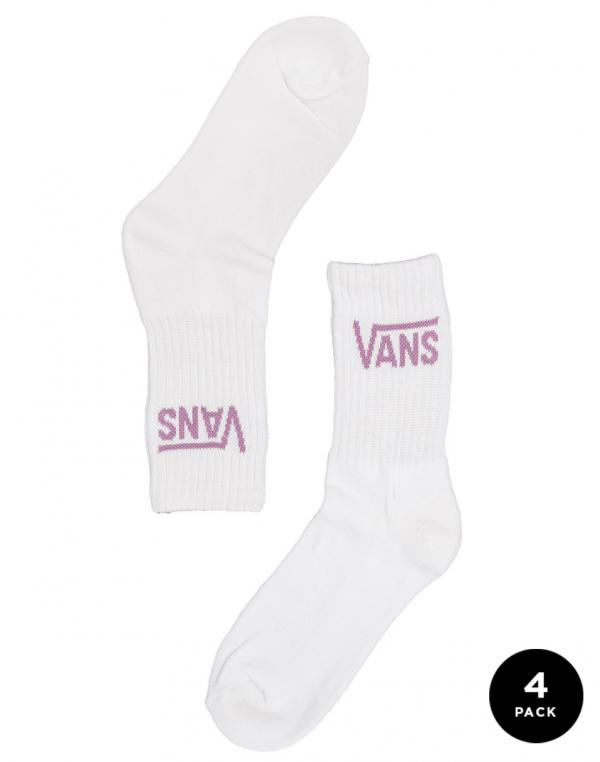 Ponožky Vans Basic Crew White / Sea Fog