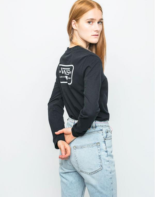 Logo tee Vans Full Patch Black
