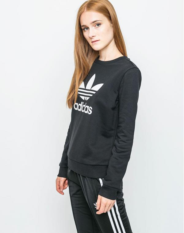 Mikina Adidas Originals Crew Sweat Black