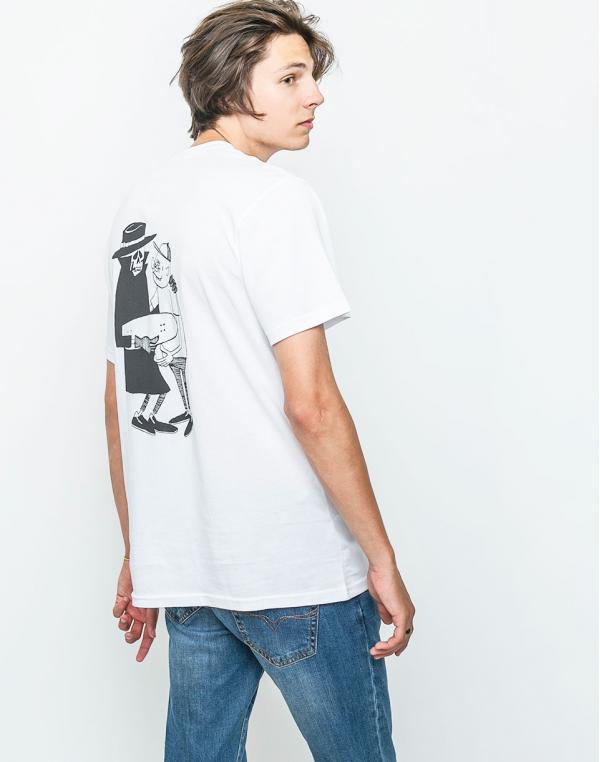 Logo tee Vans Yusuke Skater Death White