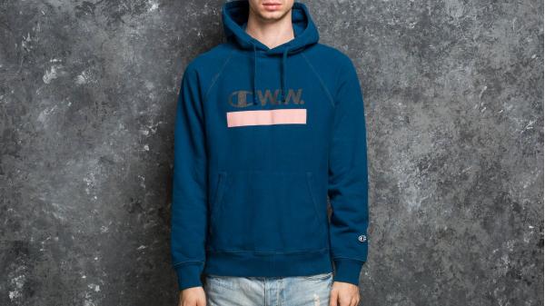 Champion x WOOD WOOD Hooded Sweatshirt Navy