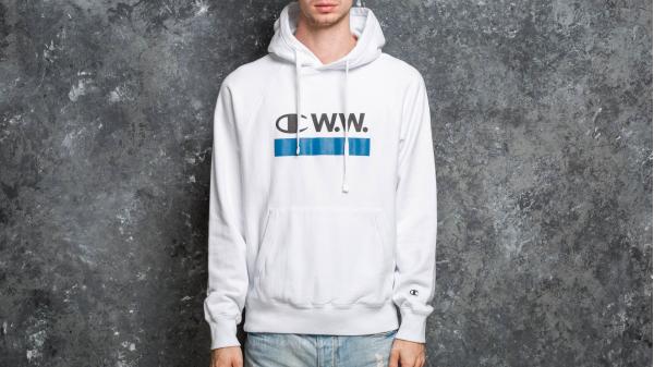 Champion x WOOD WOOD Hooded Sweatshirt White