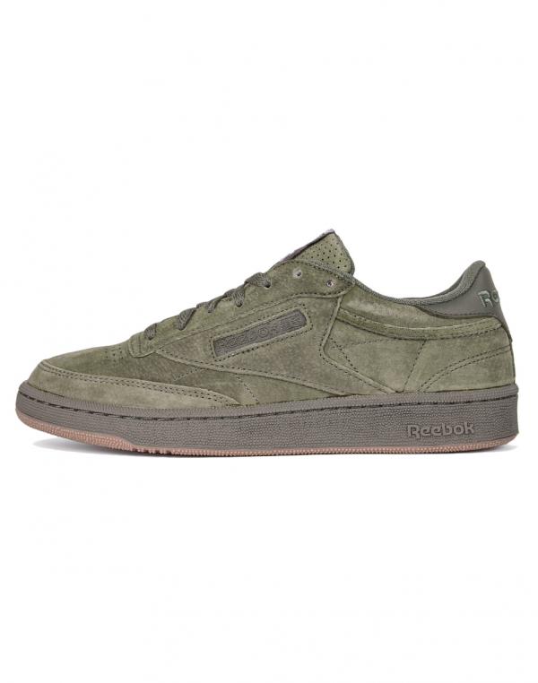 Reebok Club C 85 SG Hunter Green / White - Gum 42