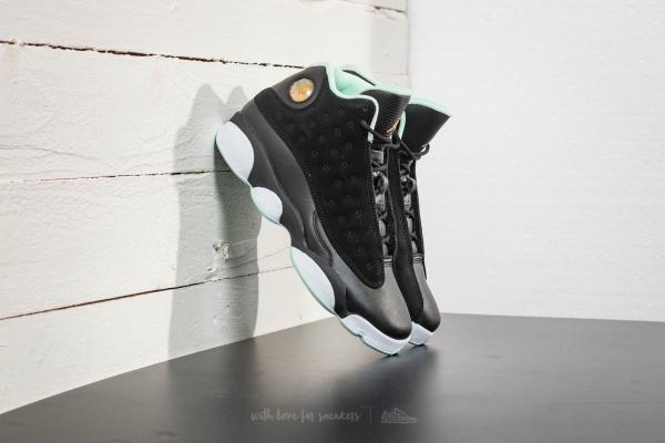 Air Jordan Retro 13 GG Black/ Metallic Gold-Mint Foam