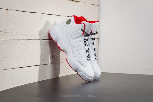 Air Jordan 13 Retro BG White/ Metallic Silver