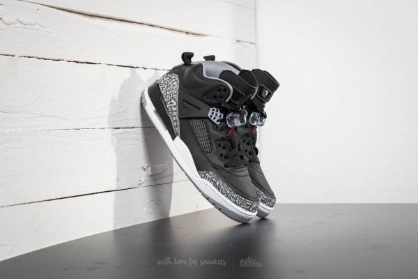Jordan Spizike Black/ Varsity Red-Cement Grey