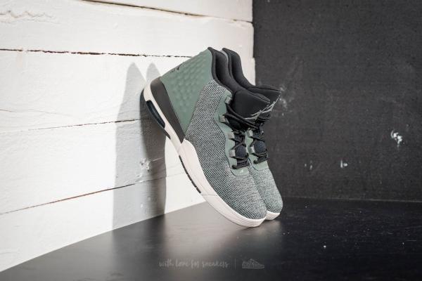Jordan Academy River Rock/ Black-Black