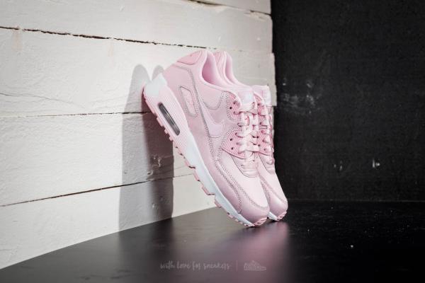 Nike Air Max 90 SE Mesh (GS) Prism Pink/ Prism Pink-White