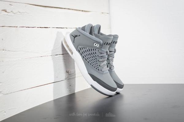 Jordan Flight Origin 4 Cool Grey/ Black-Dark Grey