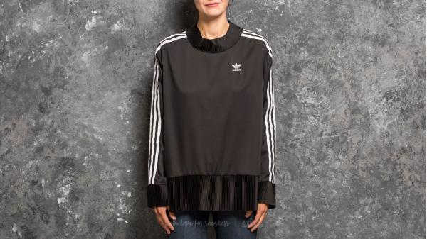 adidas 3 Stripes Sweater Black