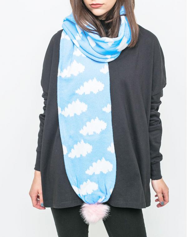 Šála Lazy Oaf Cloud Blue