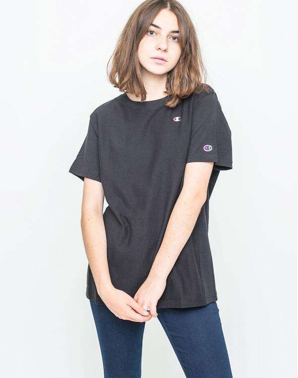 Logo tee Champion Crewneck T-Shirt NBK