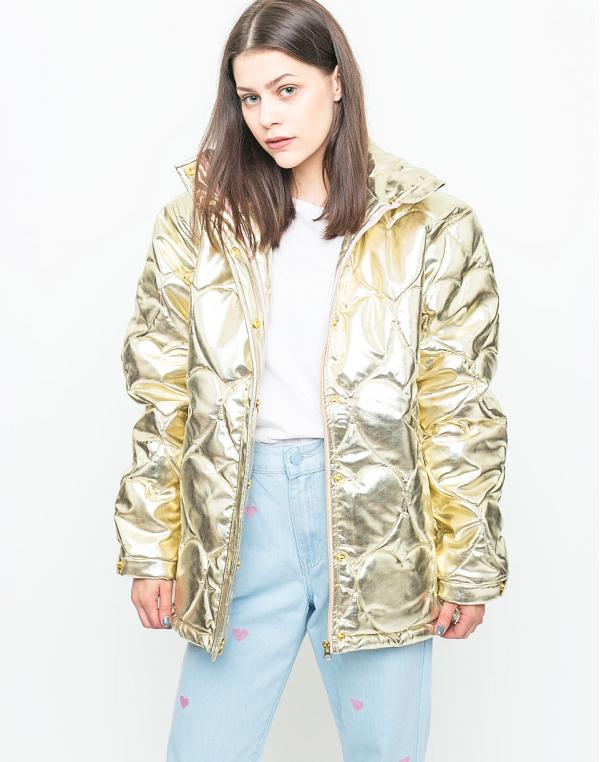 Lazy Oaf Golden Child Puffer golden M