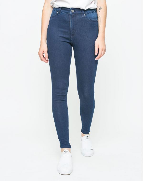 Kalhoty Cheap Monday High Spray Indigo Satin