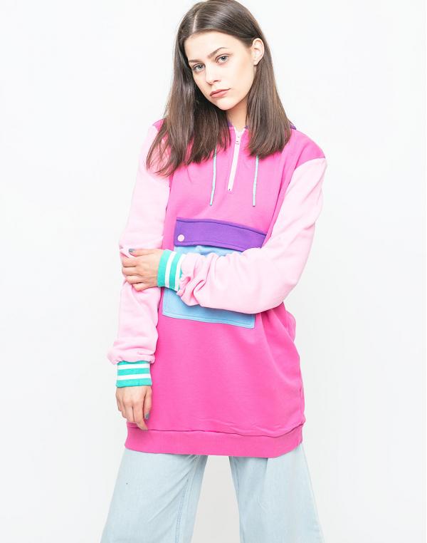 Mikina Lazy Oaf Utility pink