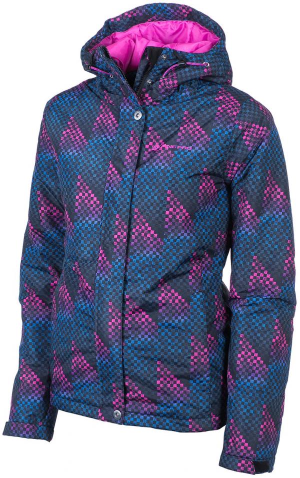 ALPINE PRO LOONA NEUTRÁLNÍ / ZEMITÁ DÁMSKÁ ZIMNÍ BUNDA S