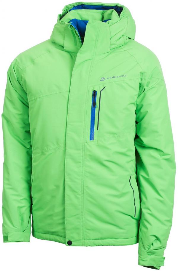 ALPINE PRO CALLISTO 2 ZELENÁ / TYRKYSOVĚ ZELENÁ BUNDA PÁNSKÁ XXL