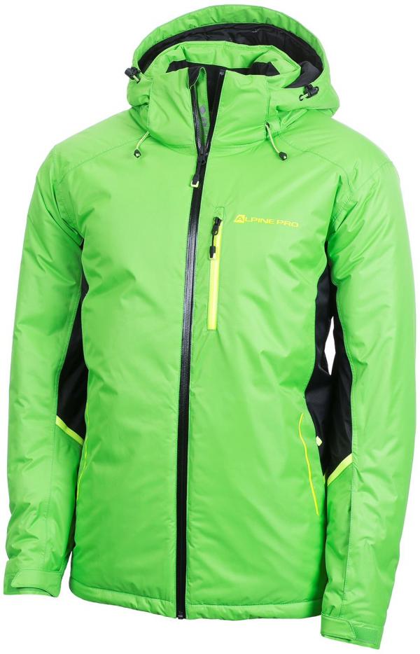 ALPINE PRO FLEMER ZELENÁ / TYRKYSOVĚ ZELENÁ BUNDA PÁNSKÁ XXL