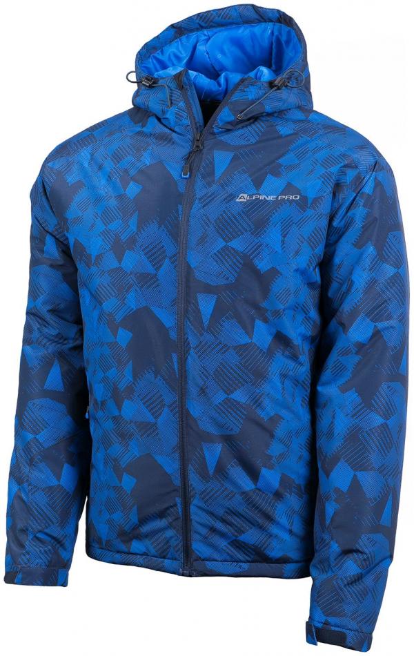ALPINE PRO LOON MODRÁ / TYRKYSOVĚ MODRÁ BUNDA PÁNSKÁ XXL
