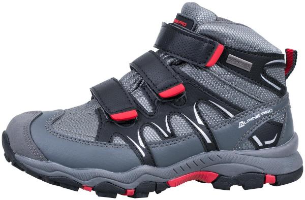 ALPINE PRO TYROLL KIDS` PTX NEUTRÁLNÍ / ZEMITÁ DĚTSKÁ OBUV OUTDOOR 28