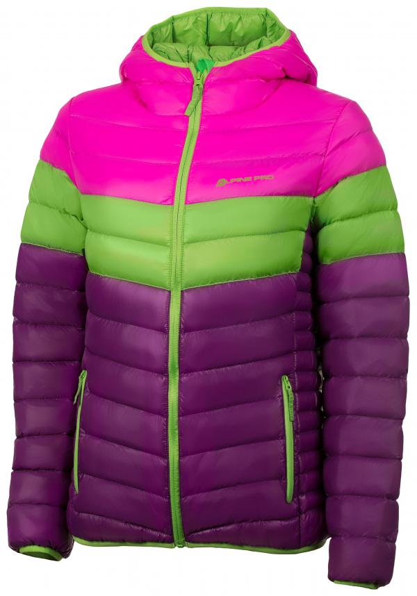 ALPINE PRO BAROKKA ZELENÁ / TYRKYSOVĚ ZELENÁ Dámská Bunda S