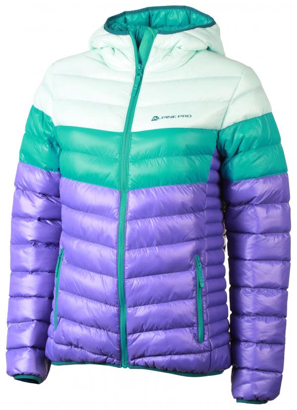 ALPINE PRO BAROKKA ZELENÁ / TYRKYSOVĚ ZELENÁ Dámská Bunda S