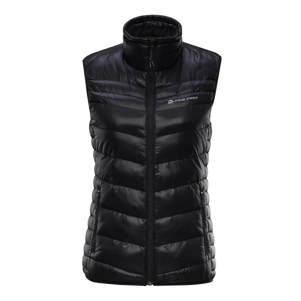 ALPINE PRO LUSSIERA 2 NEUTRÁLNÍ / ZEMITÁ Dámská Vesta XS