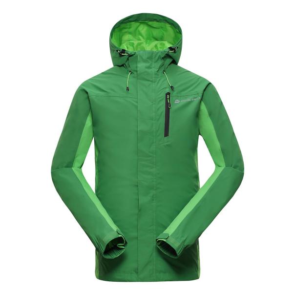 ALPINE PRO WINTON ZELENÁ / TYRKYSOVĚ ZELENÁ Pánská Bunda XS