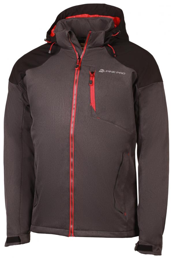 ALPINE PRO TAKH INS. NEUTRÁLNÍ / ZEMITÁ Pánská Bunda S