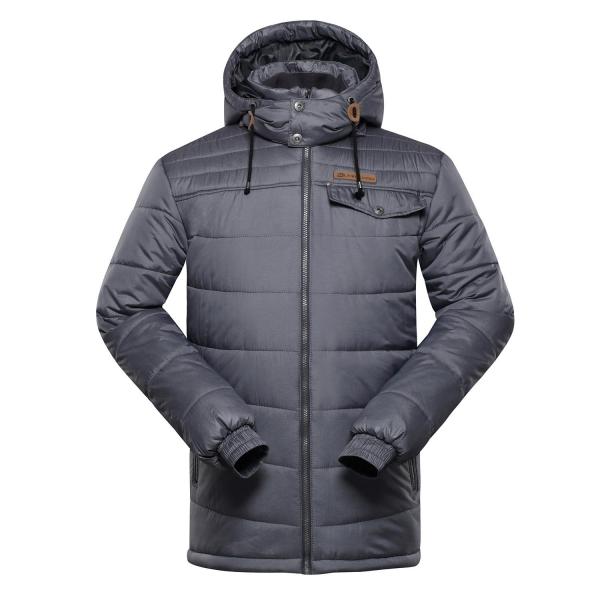 ALPINE PRO ALTOMARE 3 NEUTRÁLNÍ / ZEMITÁ Pánská Bunda S